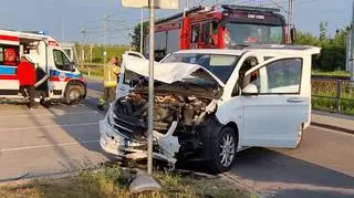 Wypadek w miejscowości Cisie