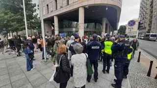 Manifestacja solidarności z Irańczykami