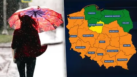 Niebezpieczny wiatr. Ostrzeżenie dla Mazowsza
