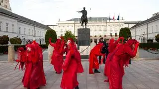 Ubiegłoroczny protest Extinction Rebellion