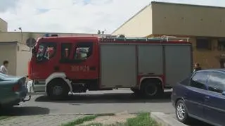 Pożar w lokalu z kebabem na Targówku