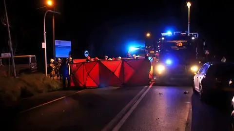 Tragiczny wypadek pod Serockiem. Zginął rowerzysta