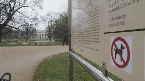 Rzecznik Praw Obywatelskich interweniuje w sprawie zakazu wprowadzania psów do Ogrodu Krasińskich 