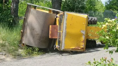 Zginął przygnieciony przez walec, którym kierował