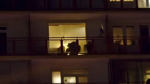 Wybuch w mieszkaniu na Mokotowie. "Wyleciała framuga"