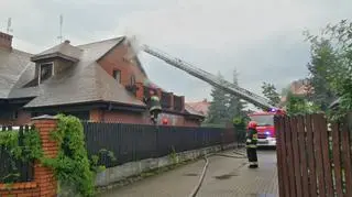 Akcja straży pożarnej 