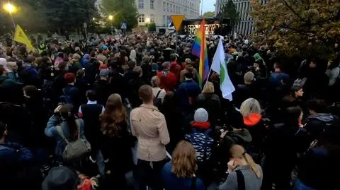 Protest "Jesień Średniowiecza"