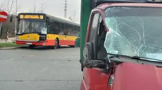 Zderzenie z autobusem 