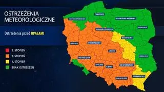 Ostrzeżenie przed upałami