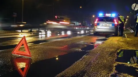 Dwa potrącenia na pasach w Wesołej