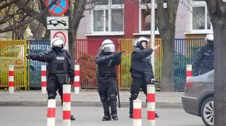 Starcia z policją