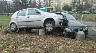 Do zdarzenie doszło na Żwirki i Wigury 