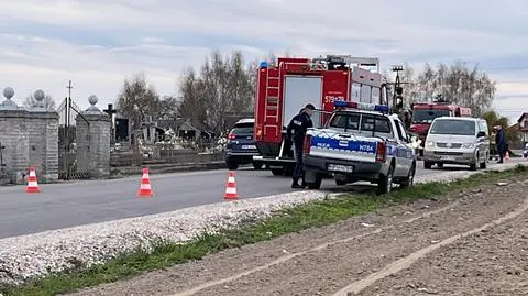 Do zdarzenia doszło na cmentarzu 