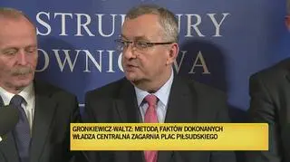 Minister Adamczyk o decyzji ws. placu Piłsudskiego