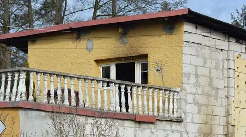 Pożar domu w Hornówku. Zginęły dwie osoby