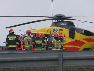 Wypadek na Węźle Opacz-Kolonia