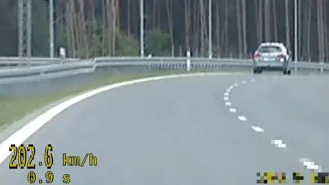 Na obwodnicy Góry Kalwarii gnał z prędkością ponad 200 km/h