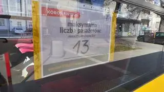 Limity pasażerów w komunikacji miejskiej