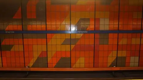 Mozaika na stacji metra Ursynów