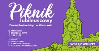 Piknik Jubileuszowy Zamku Królewskiego 