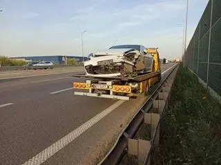 Zderzenie na A2