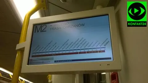 Wehikuł czasu w warszawskim metrze? "Następna stacja: żadna stacja"