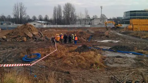 Niewybuchy na budowie szpitala