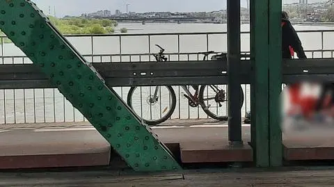 Zmarł rowerzysta, który miał wypadek na moście Gdańskim