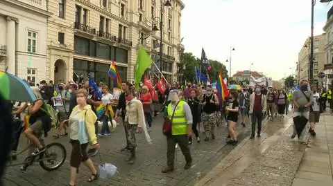 Sobota pod znakiem protestów: demonstracje od Śródmieścia po Żoliborz