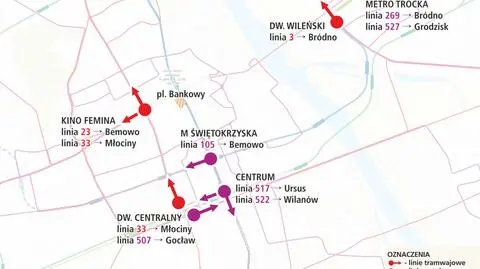 Zamknięte ulice, zmiany w rozkładach. Jak dojechać i wrócić z sylwestra?
