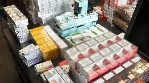Papierosy, tytoń i alkohol: nielegalny handel na Bakalarskiej
