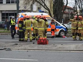 Wypadek na Puławskiej 