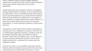 Oświadczenie organizatorów Nocy Lampionów
