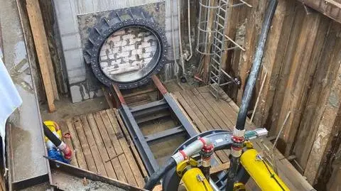 Rozalia drąży tunel kolektora, zmienia się organizacja ruchu na Nocznickiego 