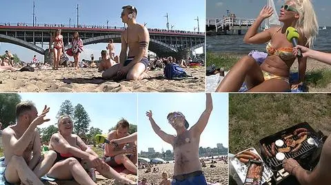 Dwie plaże: imprezowa Poniatówka kontra chill-out nad Zegrzem