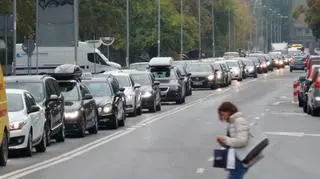 Ogromne utrudnienia na Służewcu