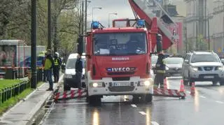 Utrudnienia w alei Niepodległości