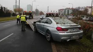 Kolizja na Sobieskiego