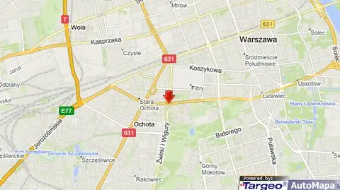 Kolizja na Ochocie. "Kierowca pojechał na badanie krwi"