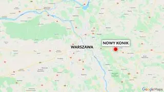 Hala zawaliła się w miejscowości Nowy Konik