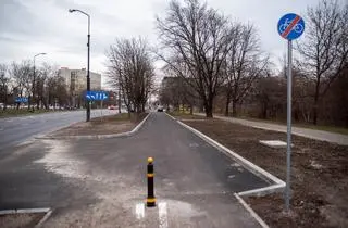 Rowerowa autostrada na Puławskiej jest już przejezdna w całości 