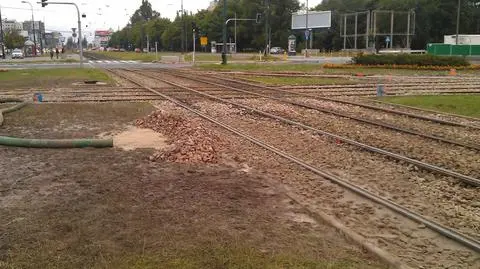 Jeszcze wolniej na rondzie Daszyńskiego