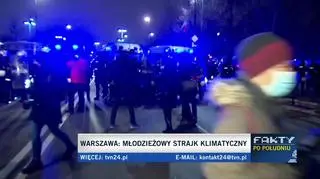 "Bardzo dużo policjantów przed KPRM" 