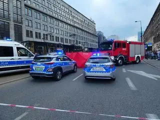 Nastolatka potrącona przez tramwaj na rondzie de Gaulle'a