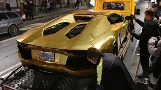 Lamborghini po kolizji