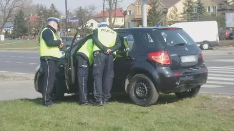 Nieoznakowany radiowóz miał wypadek w Dolinie Służewieckiej