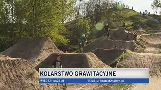 Kolarstwo grawitacyjne na Górce Kazurce