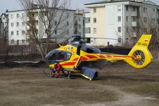 LPR lądowało przy Nadarzyńskiej w Piasecznie