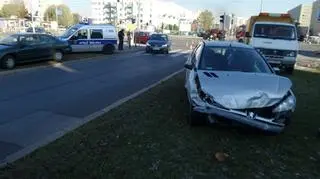 Kolizja na Bemowie