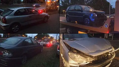 Pechowy punkt dla kierowców. Pięć kolizji w jednym miejscu
